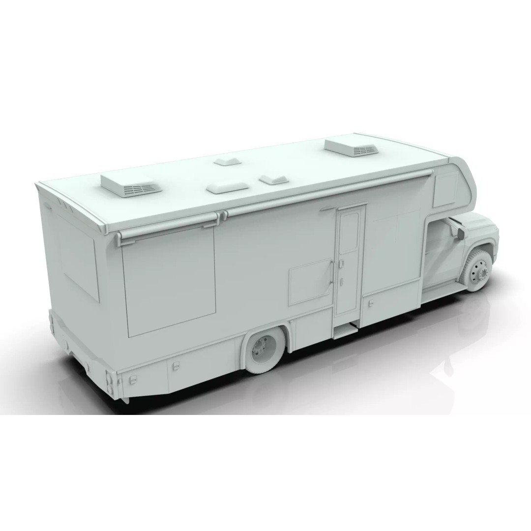 2027 Silverado 3D Model – Luxury Dynamax Isata 6 Camper, Blender - View 26