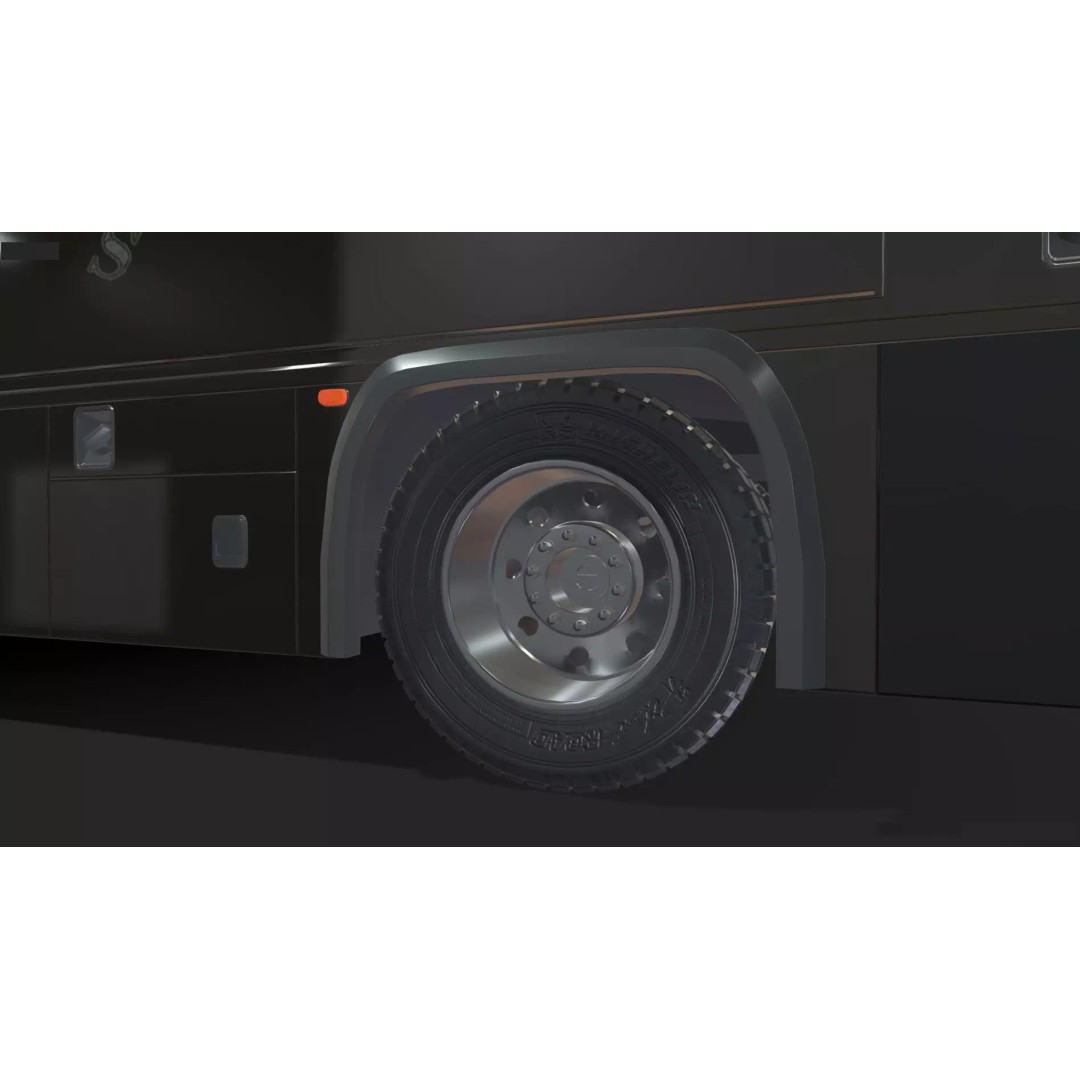 2027 Silverado 3D Model – Luxury Dynamax Isata 6 Camper, Blender - View 29