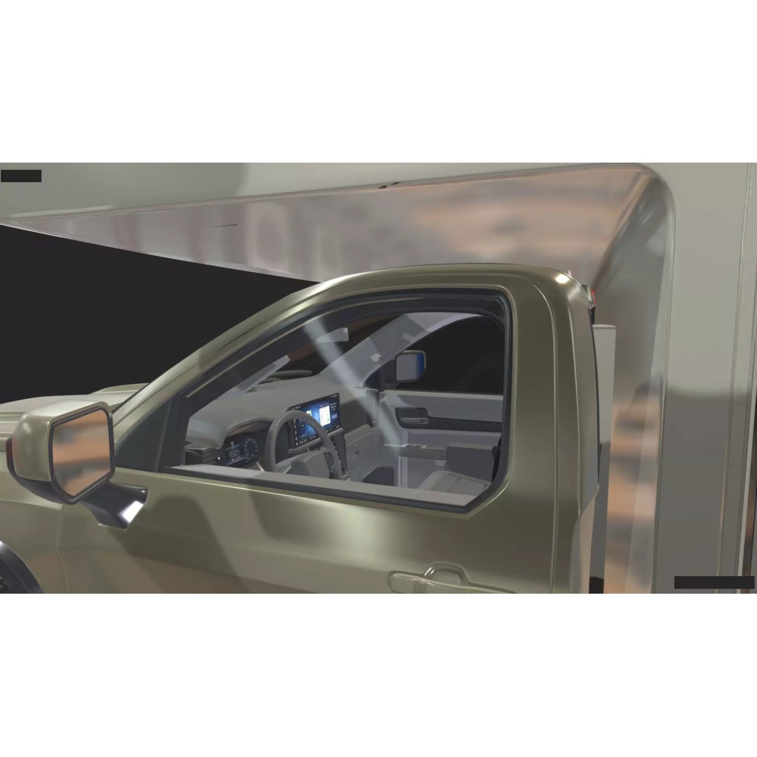 2027 Silverado 3D Model – Luxury Dynamax Isata 6 Camper, Blender - View 30