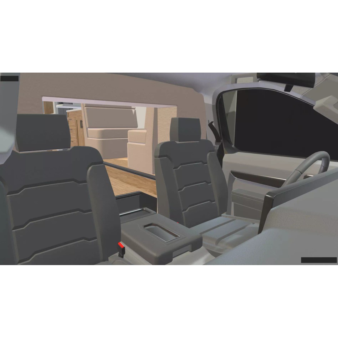 2027 Silverado 3D Model – Luxury Dynamax Isata 6 Camper, Blender - View 33