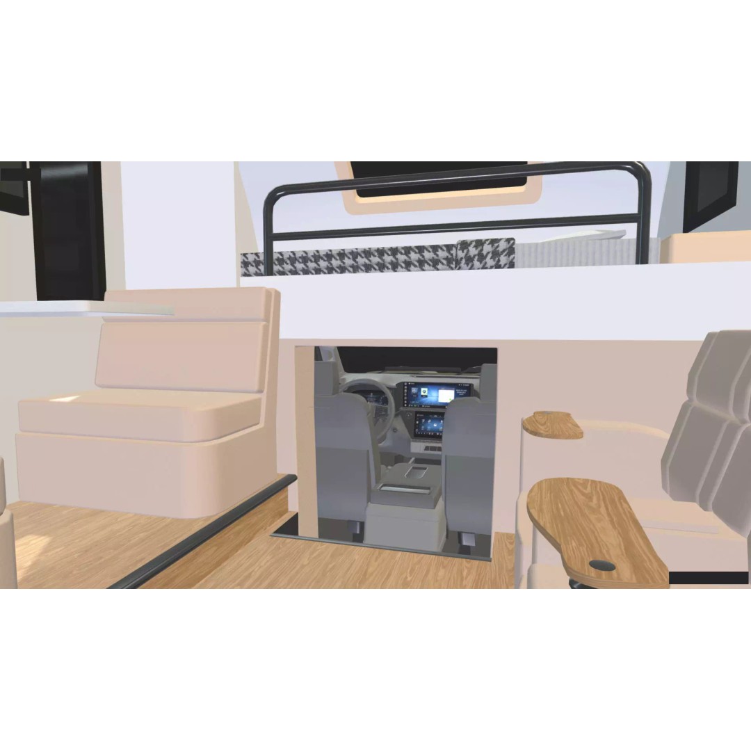 2027 Silverado 3D Model – Luxury Dynamax Isata 6 Camper, Blender - View 34