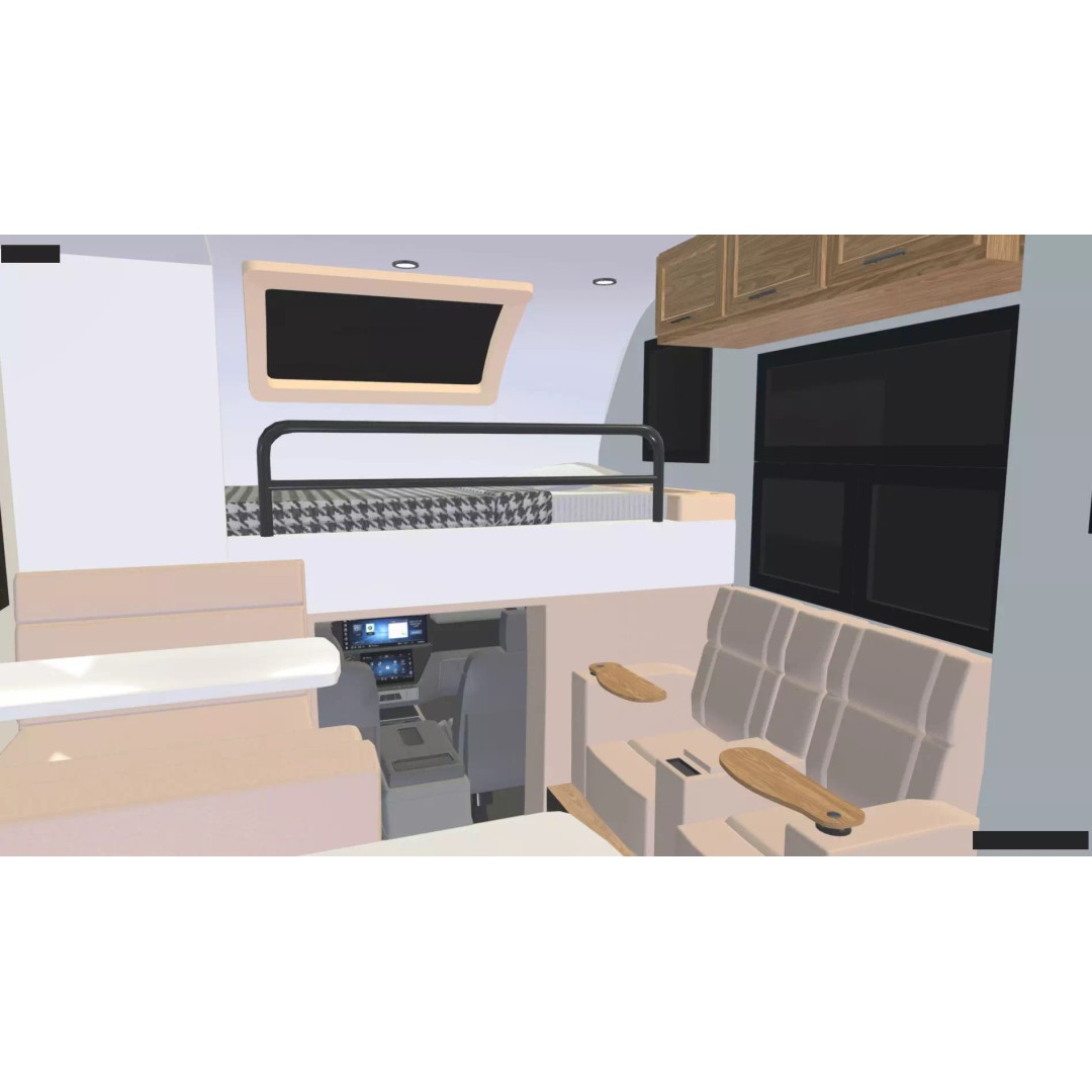 2027 Silverado 3D Model – Luxury Dynamax Isata 6 Camper, Blender - View 35