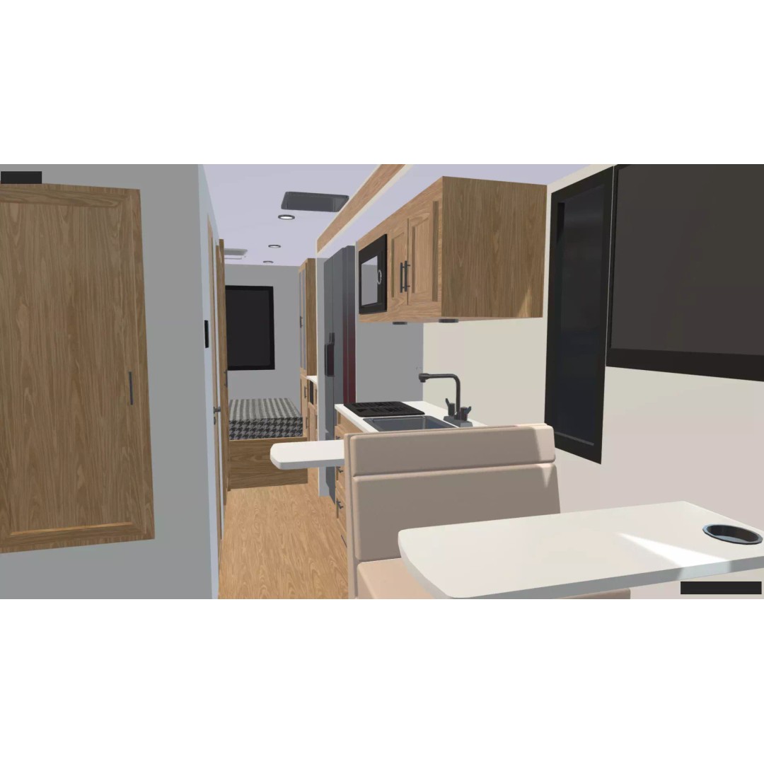 2027 Silverado 3D Model – Luxury Dynamax Isata 6 Camper, Blender - View 38
