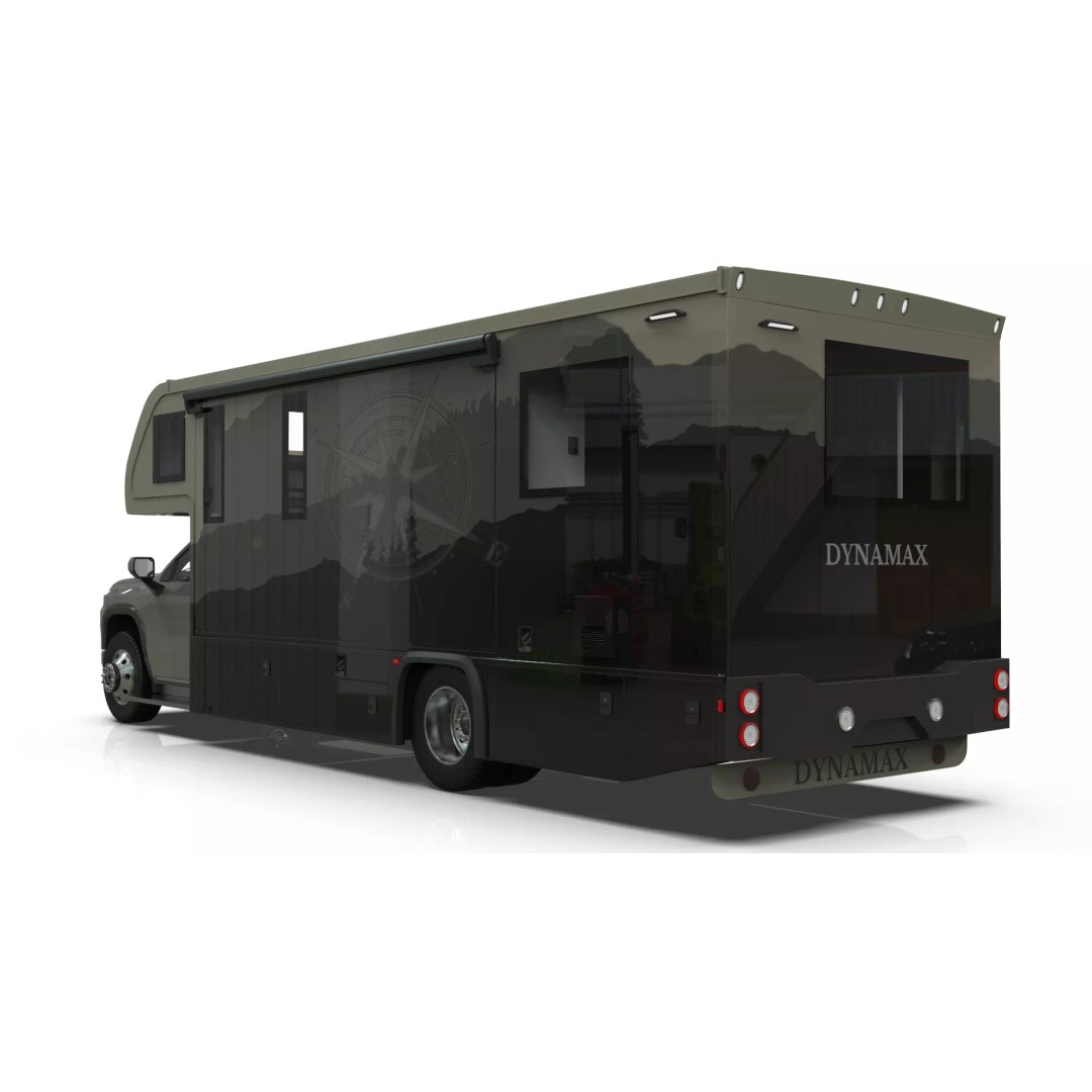 2027 Silverado 3D Model – Luxury Dynamax Isata 6 Camper, Blender - View 4