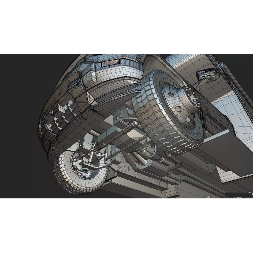 2027 Silverado 3D Model – Luxury Dynamax Isata 6 Camper, Blender - View 45