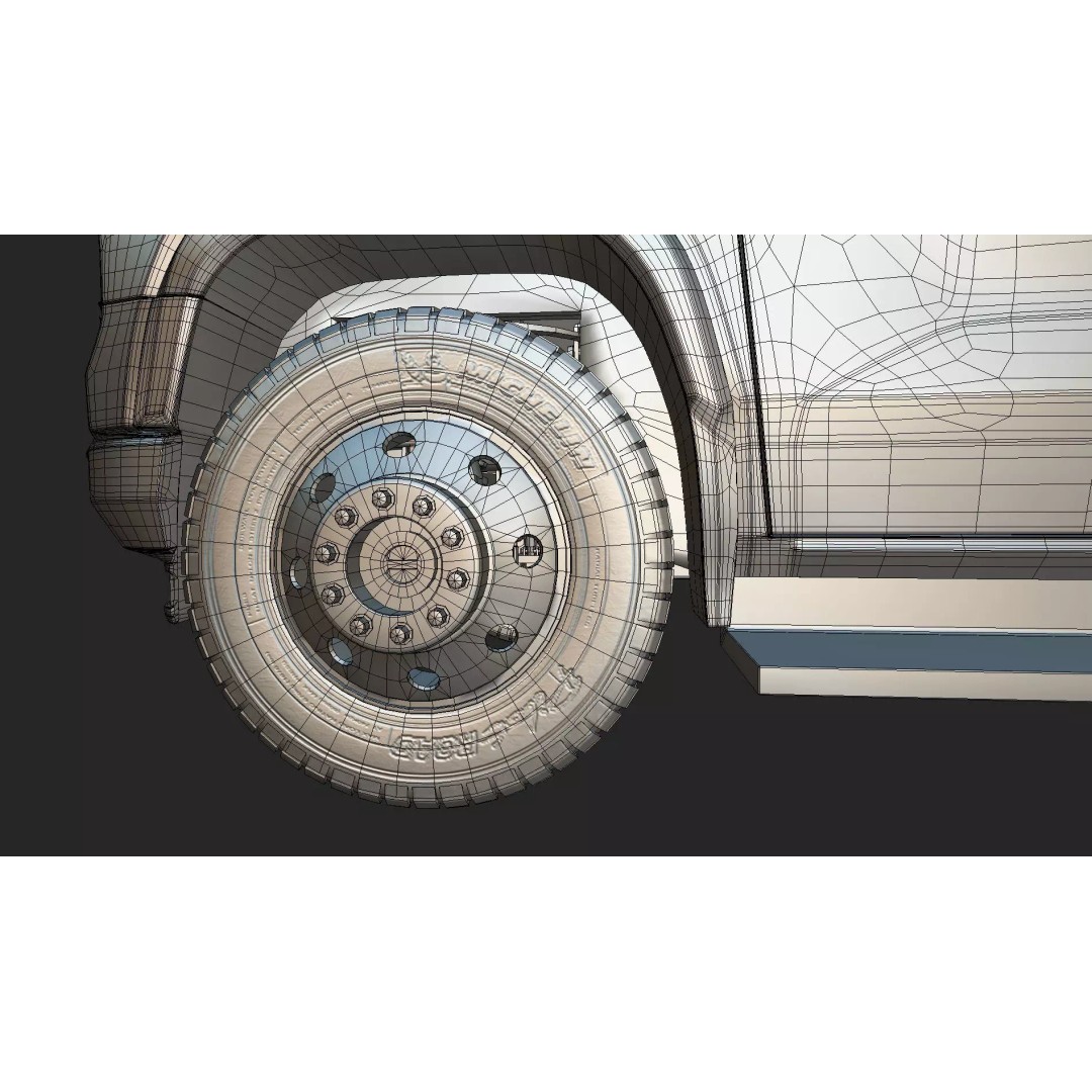 2027 Silverado 3D Model – Luxury Dynamax Isata 6 Camper, Blender - View 46