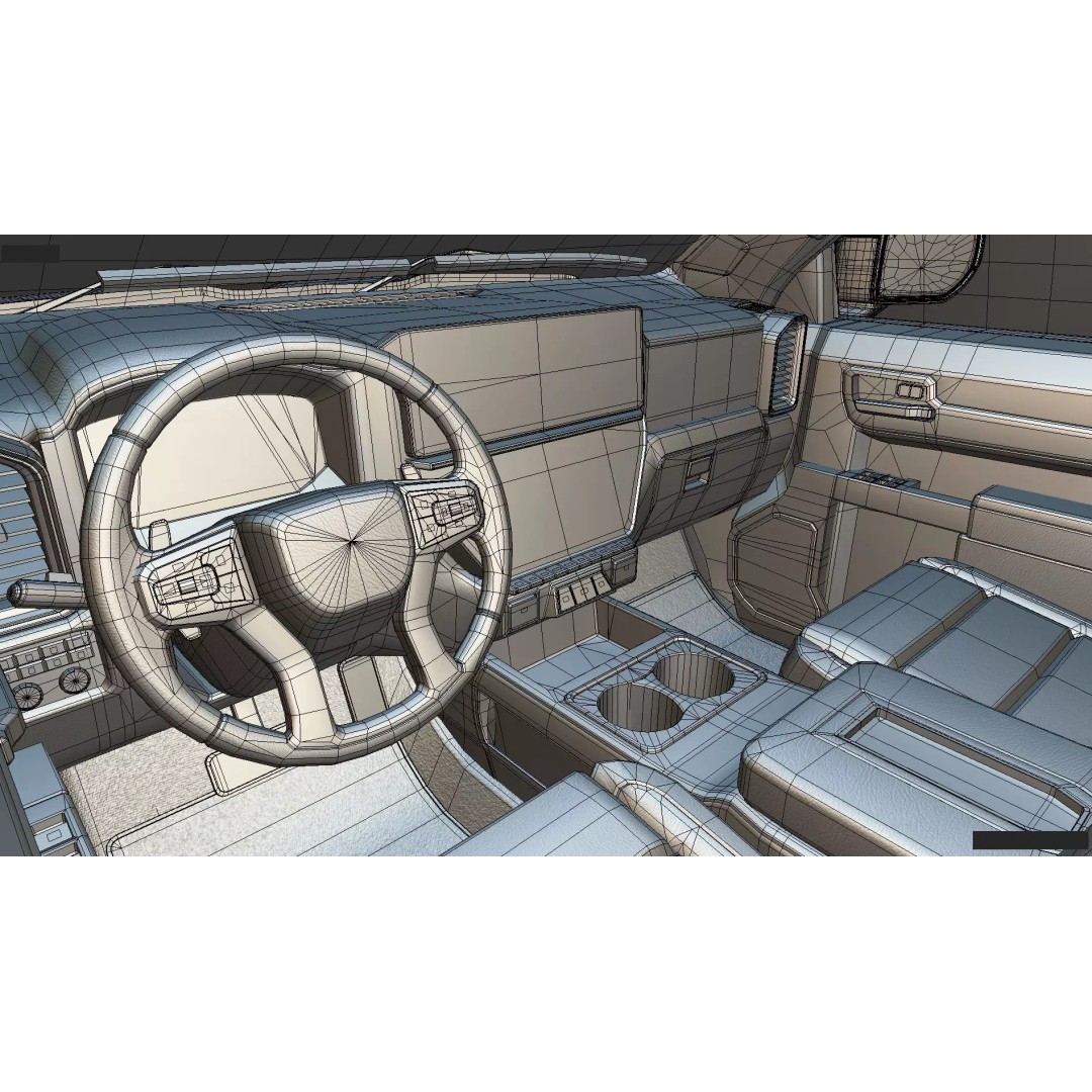 2027 Silverado 3D Model – Luxury Dynamax Isata 6 Camper, Blender - View 51