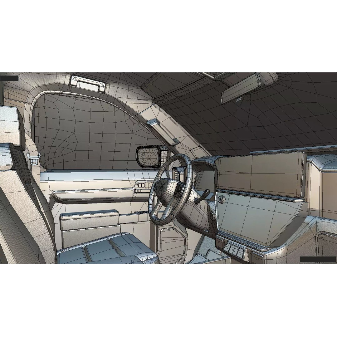 2027 Silverado 3D Model – Luxury Dynamax Isata 6 Camper, Blender - View 52