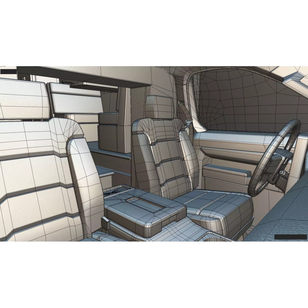 2027 Silverado 3D Model – Luxury Dynamax Isata 6 Camper, Blender - View 53