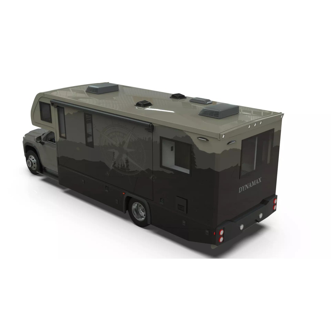 2027 Silverado 3D Model – Luxury Dynamax Isata 6 Camper, Blender - View 7