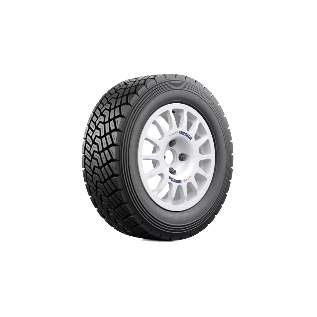 Offroad Car Wheel 3D Model – PBR Textured, Game Ready, FBX - View 2