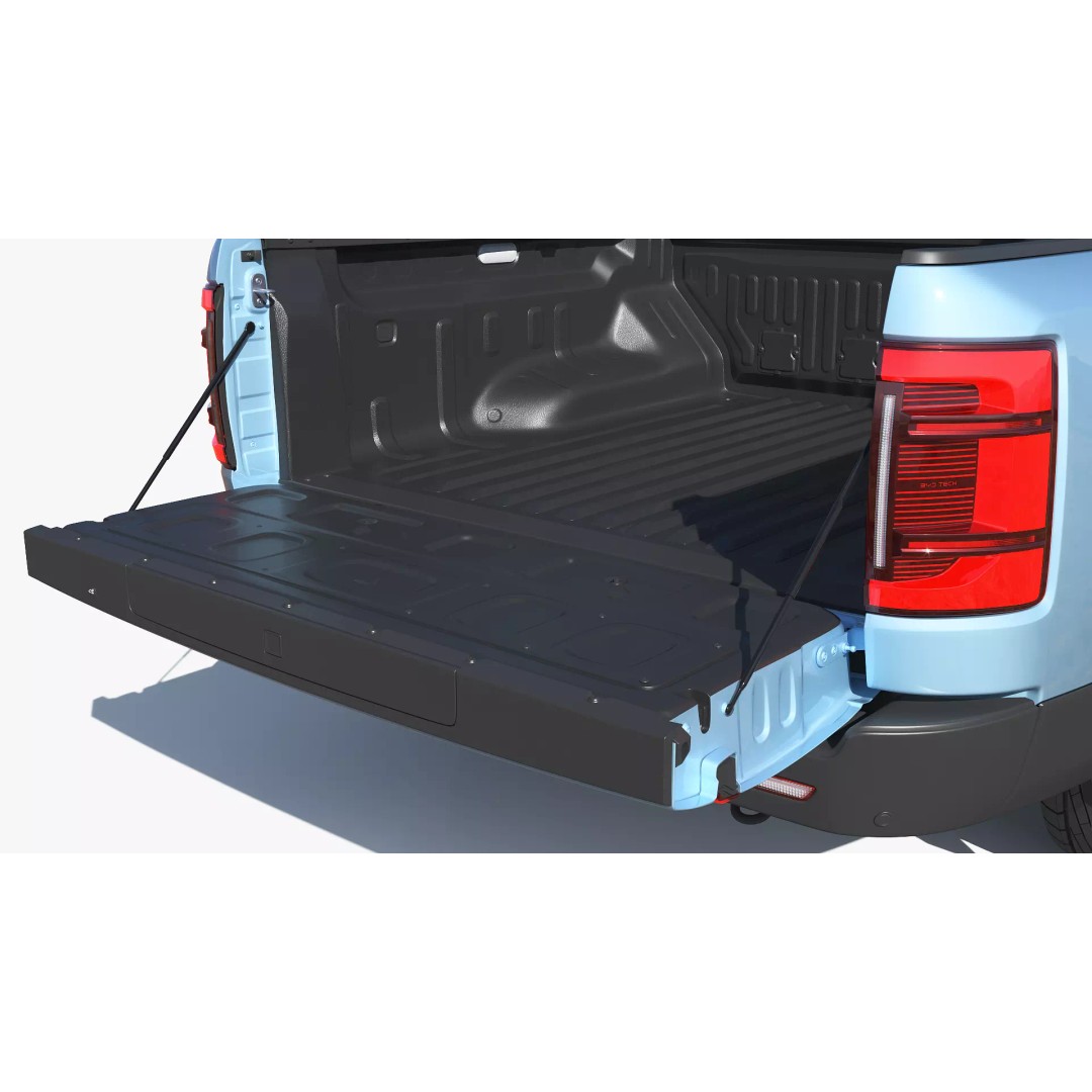 2026 BYD Shark 6 Pickup 3D Model – Game-Ready PBR Vehicle, FBX, OBJ - View 19