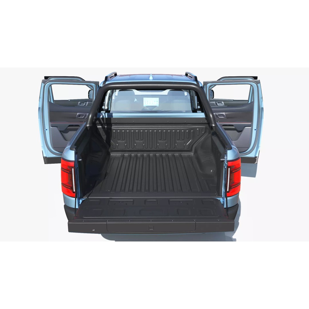 2026 BYD Shark 6 Pickup 3D Model – Game-Ready PBR Vehicle, FBX, OBJ - View 20