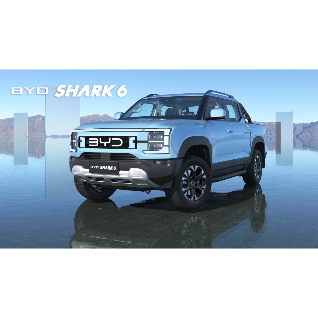 2026 BYD Shark 6 Pickup 3D Model – Game-Ready PBR Vehicle, FBX, OBJ - View 3