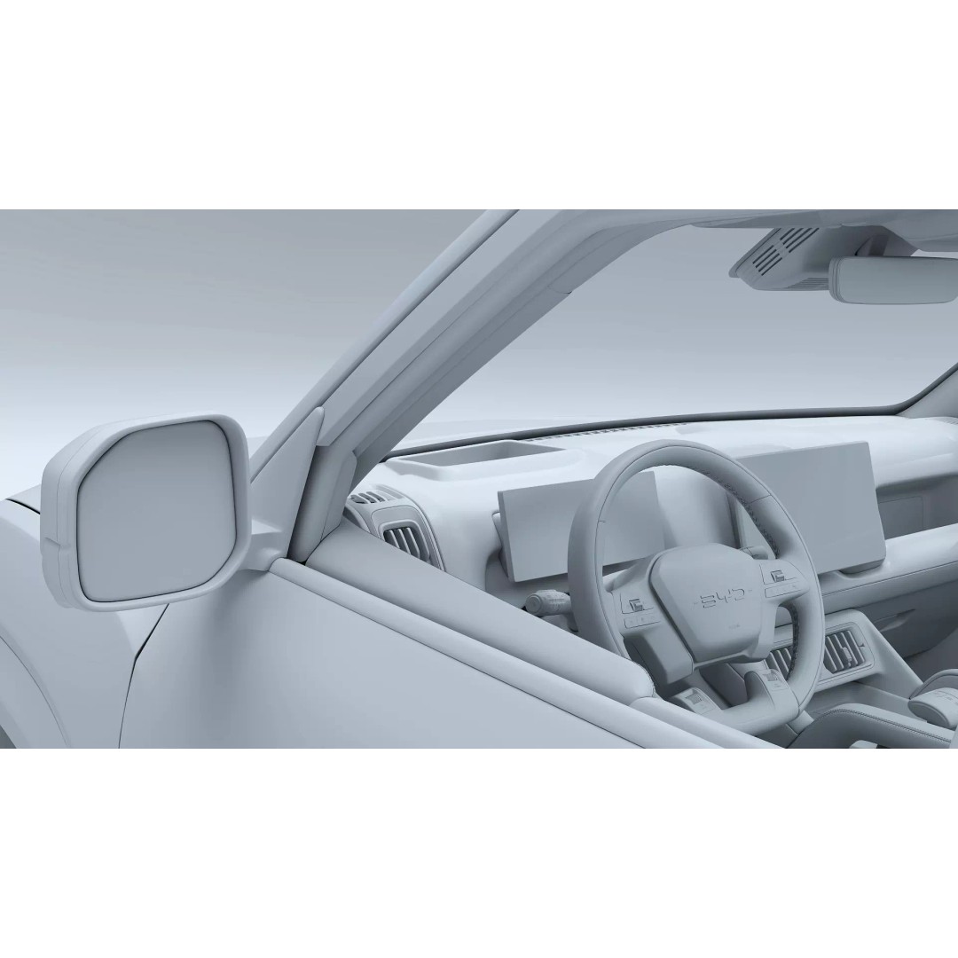 2026 BYD Shark 6 Pickup 3D Model – Game-Ready PBR Vehicle, FBX, OBJ - View 31