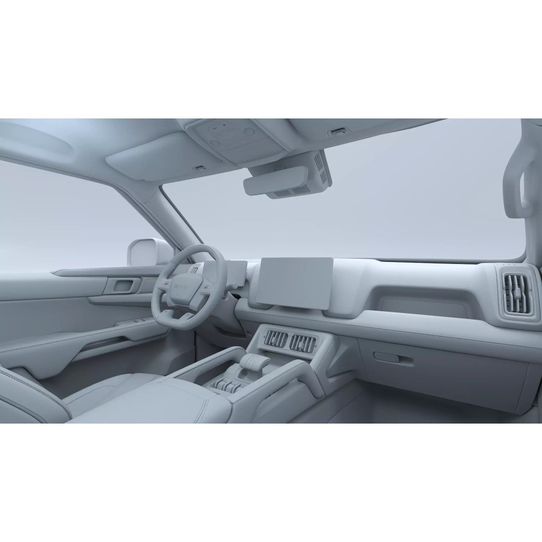 2026 BYD Shark 6 Pickup 3D Model – Game-Ready PBR Vehicle, FBX, OBJ - View 37