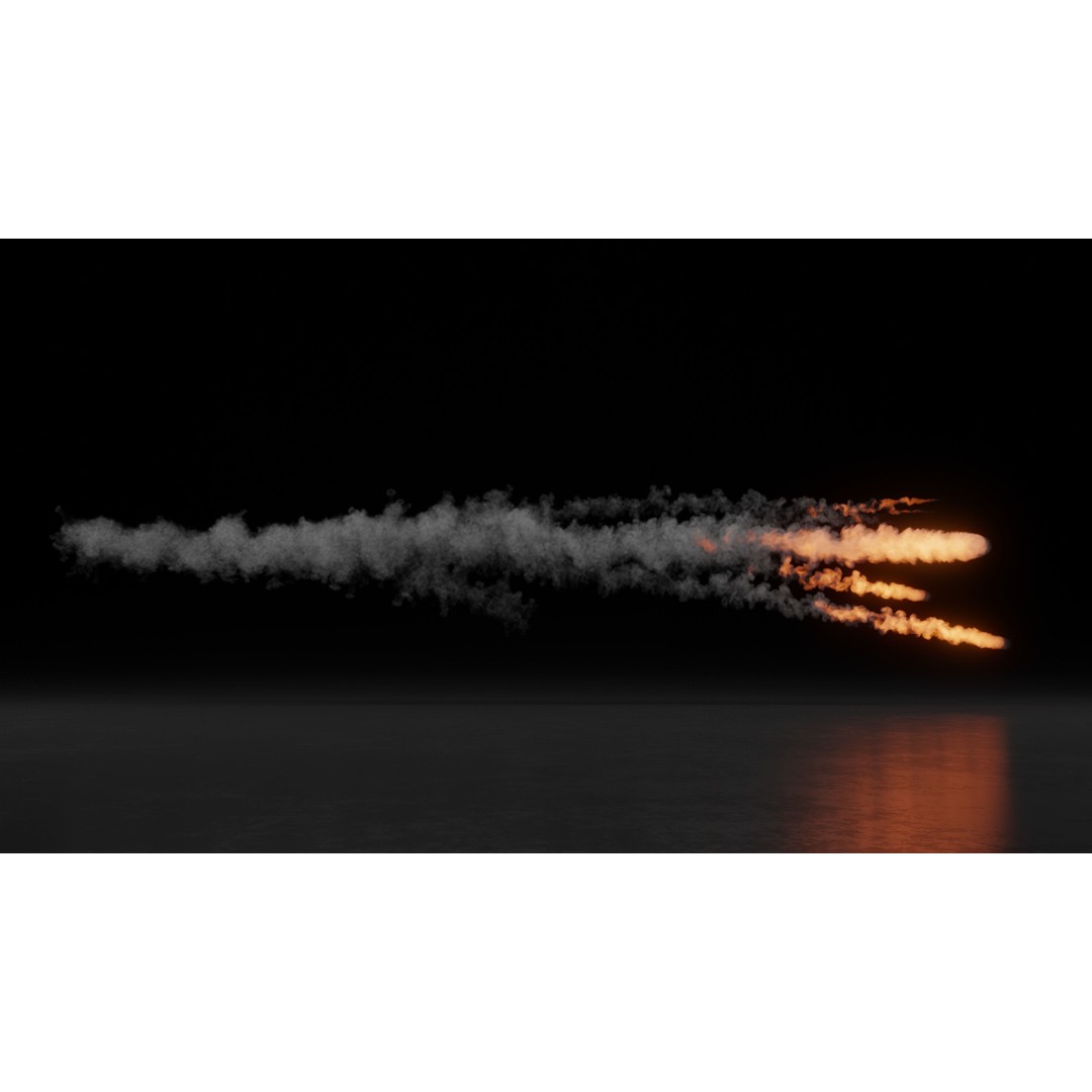 Meteorite Animation 3D Model – High Resolution VDB Files for Animation