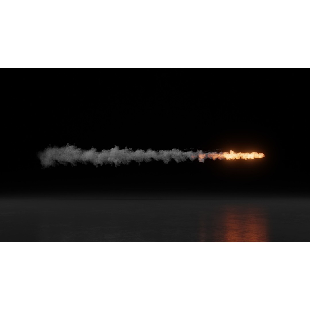 Meteorite Animation 3D Model – High Resolution VDB Files for Animation - View 13