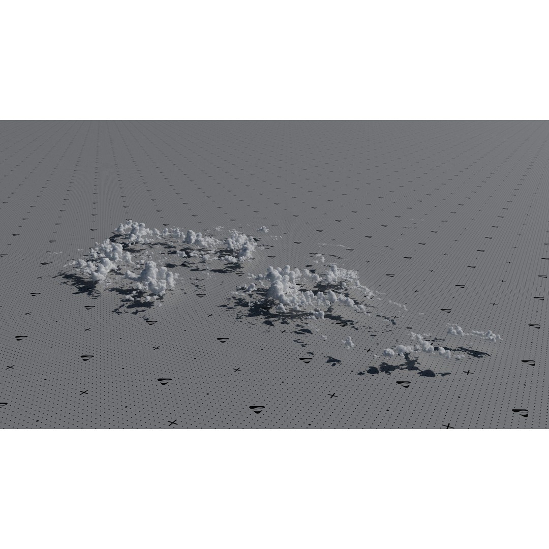 Cumulonimbus Cloud Field 3D Model – Ultra-High Resolution VDBs for Skies - View 4