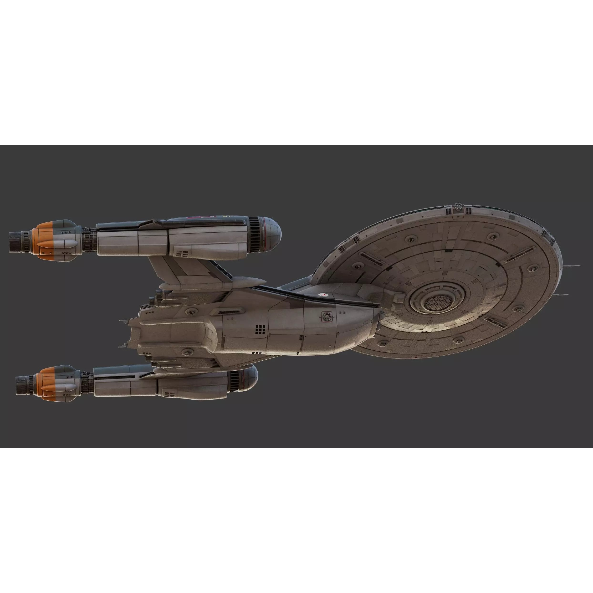 Spaceship KOROLEV - Game-Ready 3D Model - View 14