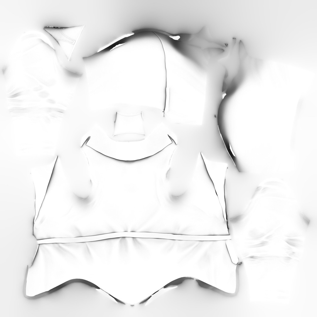 Space Agent Outfit 3D Model – Low Poly Character Clothing, FBX - View 12