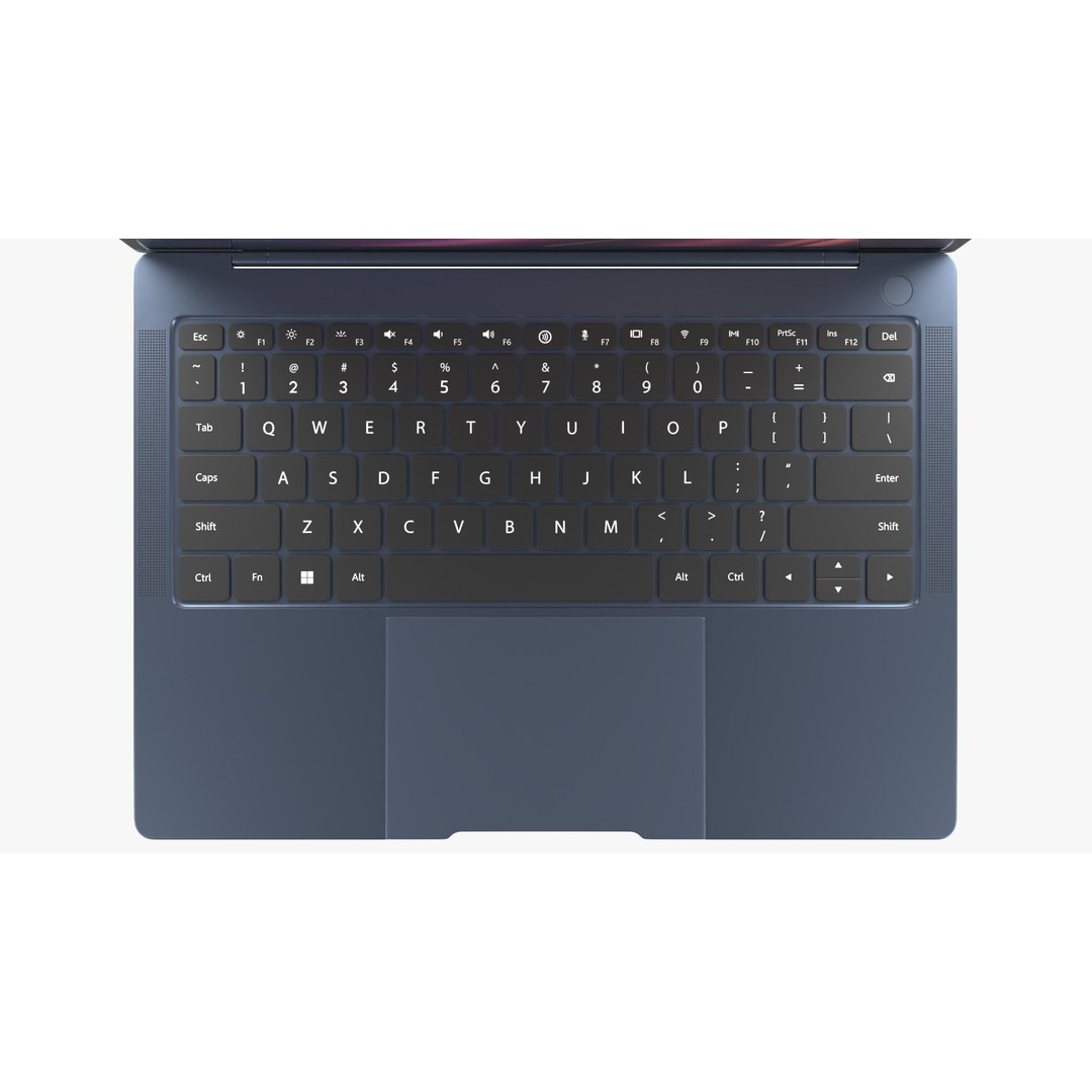 Huawei MateBook X Pro 3D Model – Rigged PBR Asset, Blender, FBX, OBJ - View 9