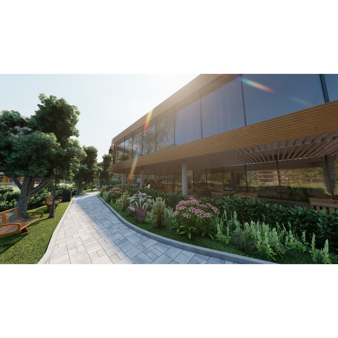 Training and Wellness Center 3D Model – Detailed Revit Design, Architectural Plans - View 14