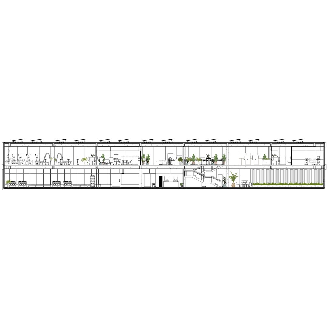 Training and Wellness Center 3D Model – Detailed Revit Design, Architectural Plans - View 16