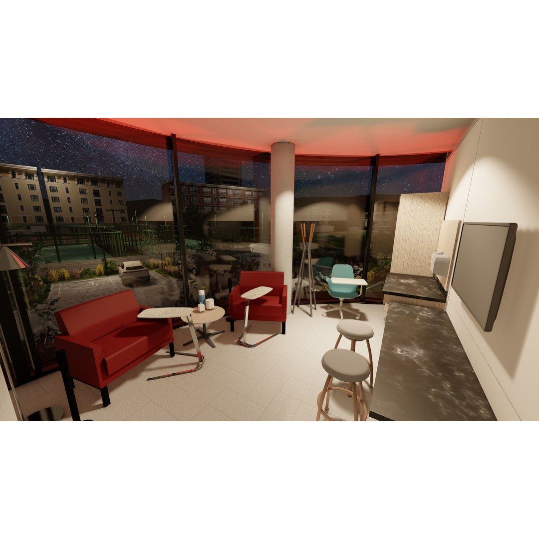 Training and Wellness Center 3D Model – Detailed Revit Design, Architectural Plans - View 5