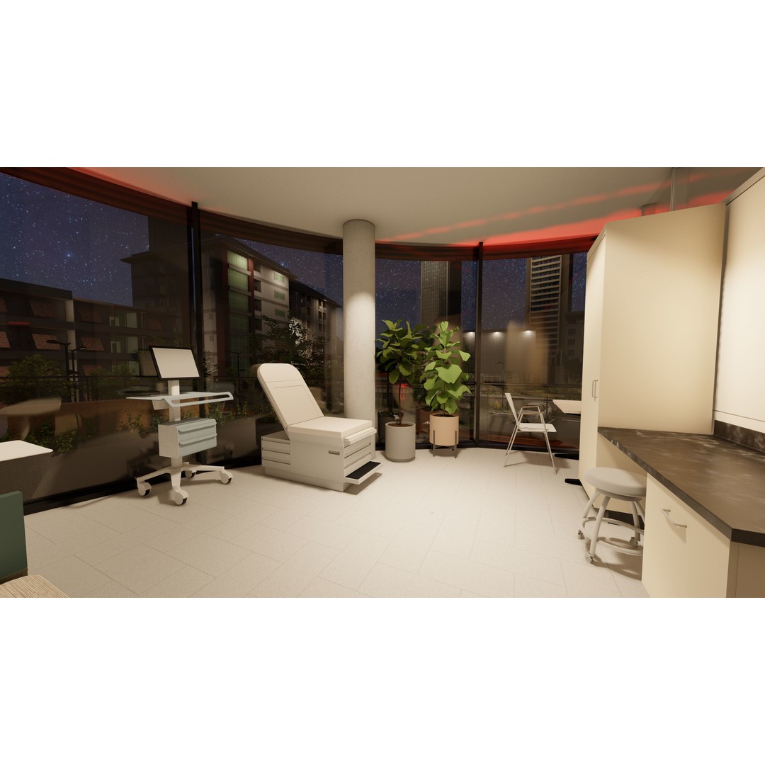 Training and Wellness Center 3D Model – Detailed Revit Design, Architectural Plans - View 8