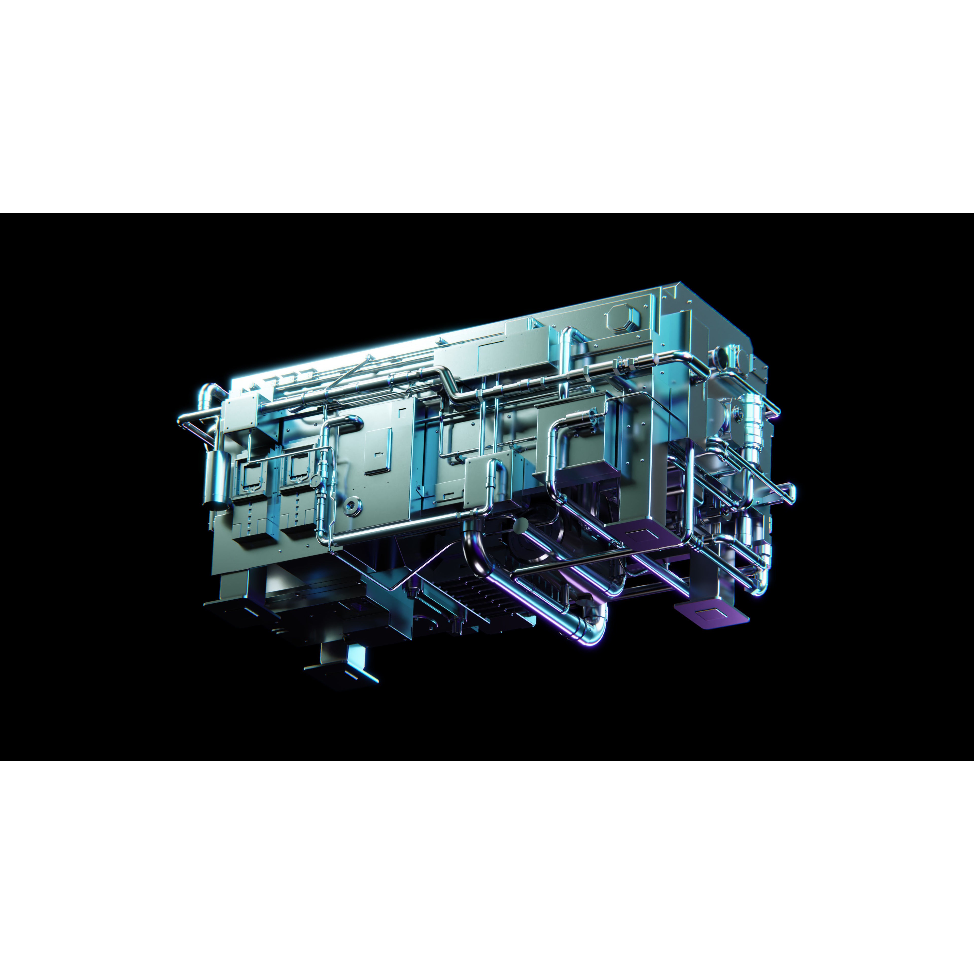 SCIFI Kitbash - High-Poly 3D Model