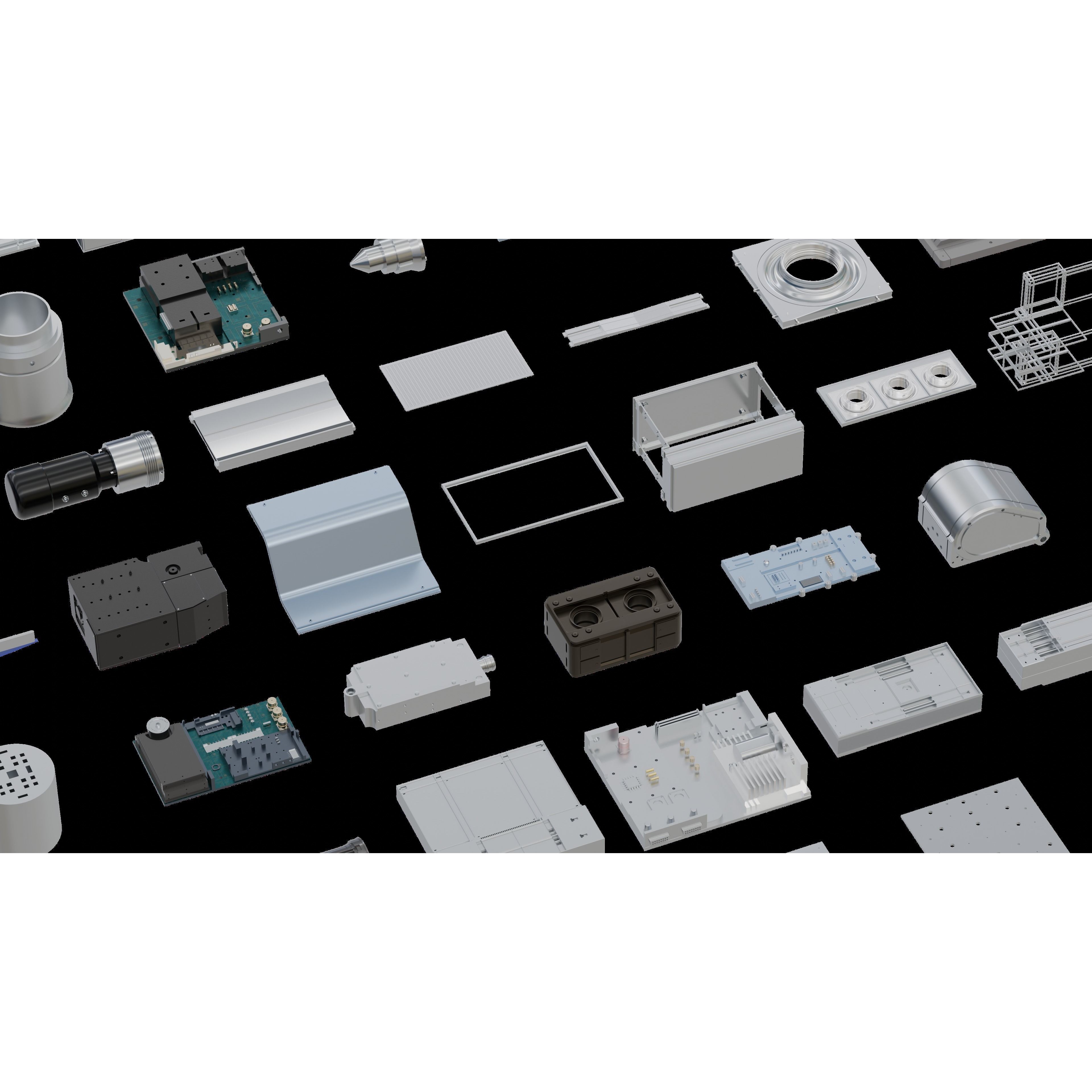 SCIFI Kitbash - High-Poly 3D Model - View 11