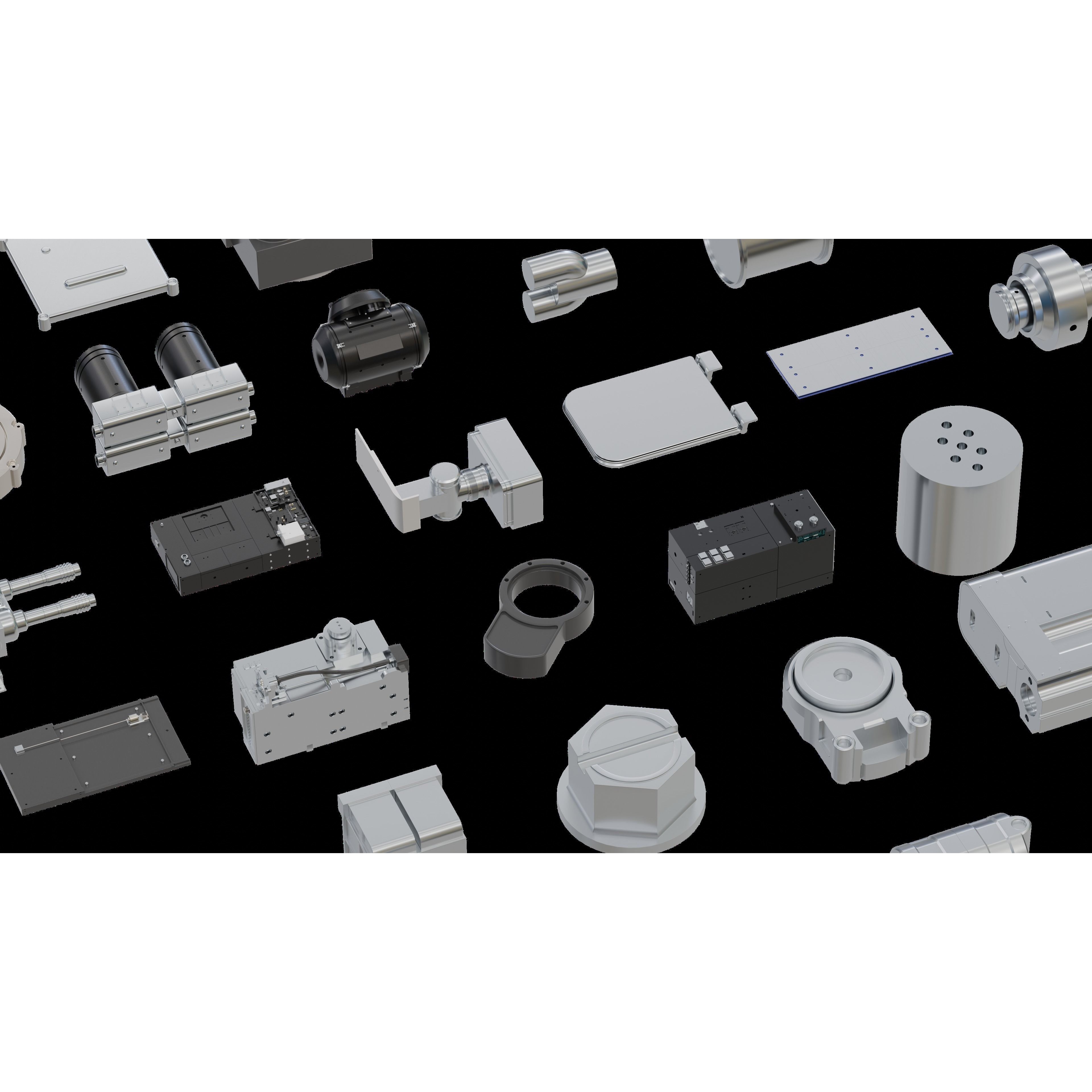 SCIFI Kitbash - High-Poly 3D Model - View 12