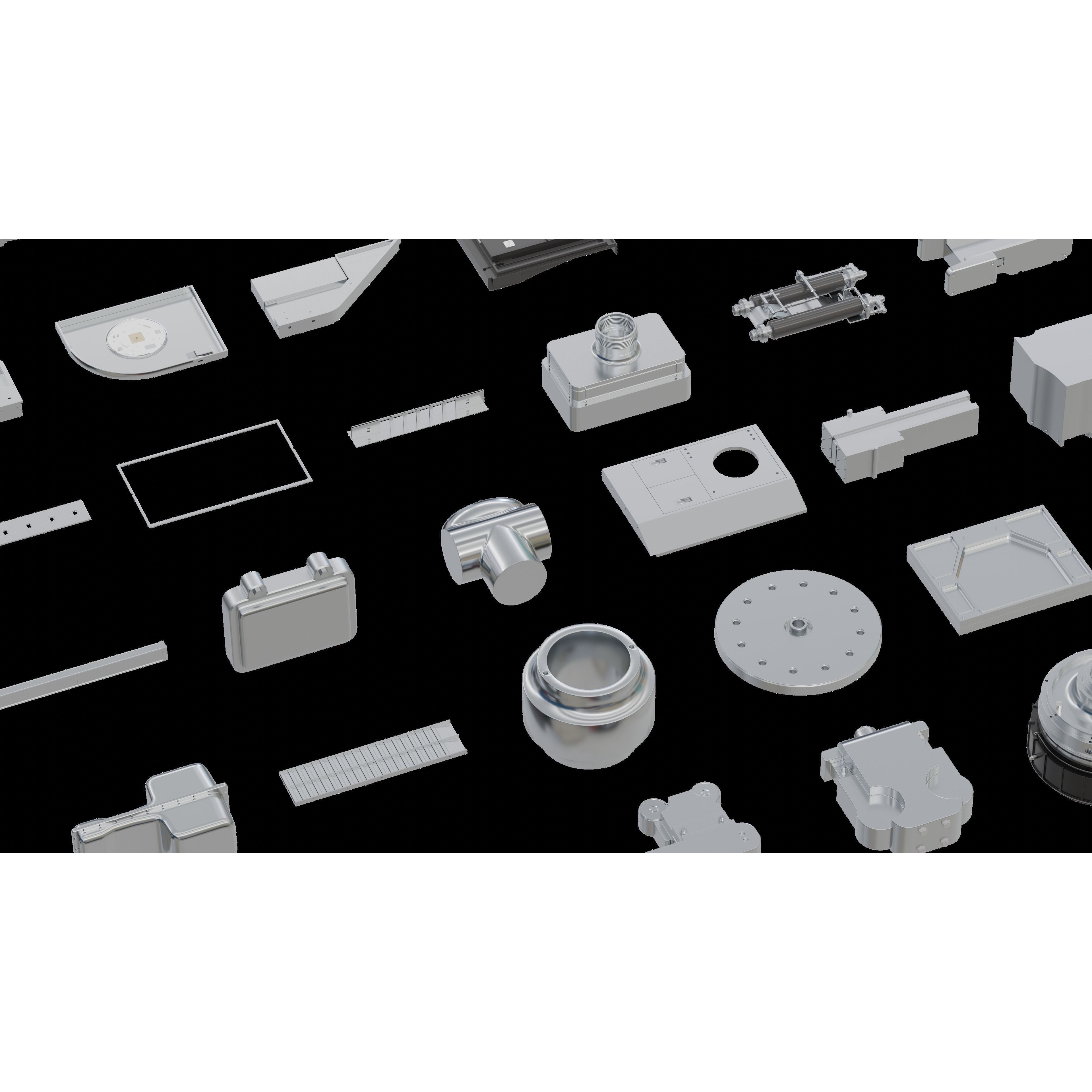 SCIFI Kitbash - High-Poly 3D Model - View 14