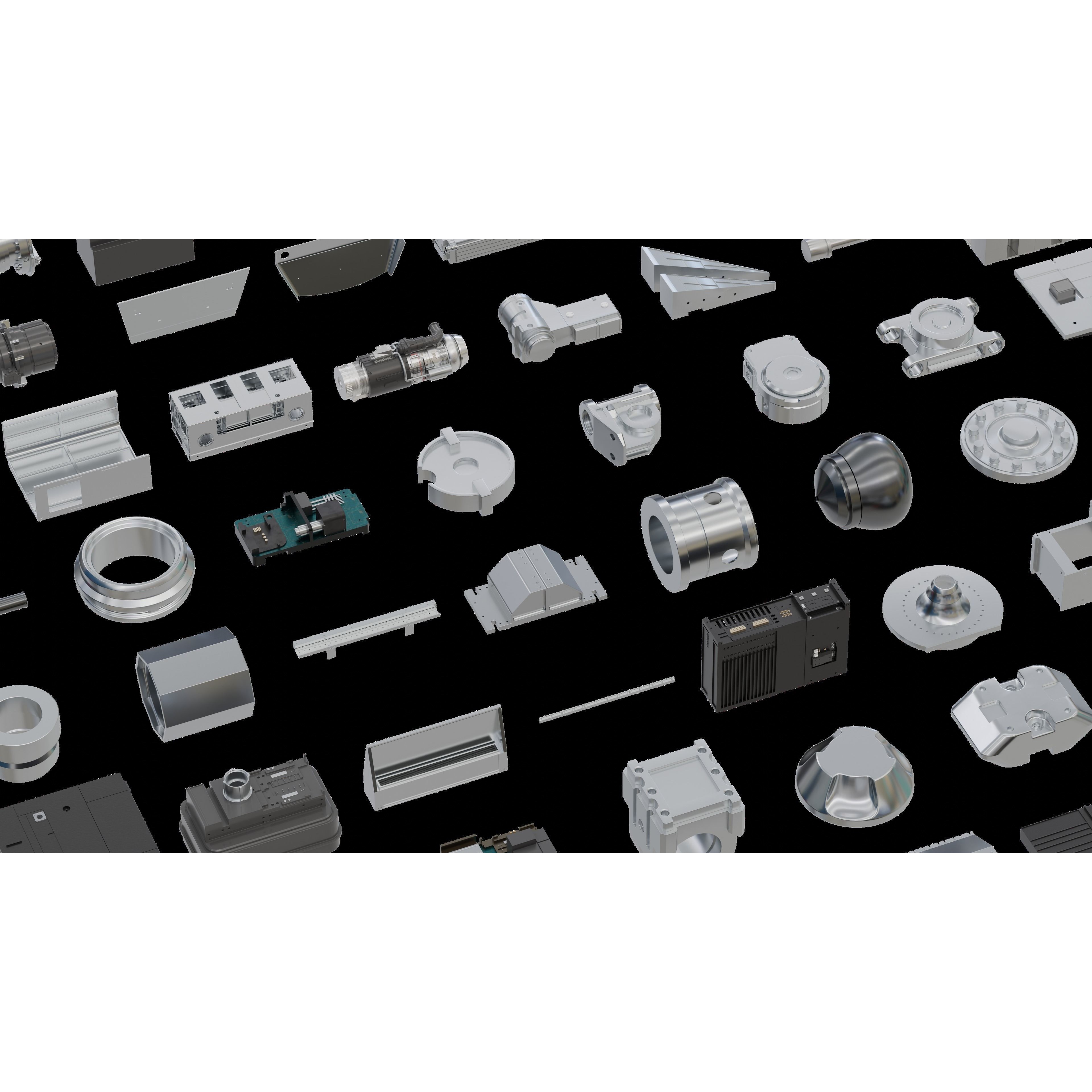 SCIFI Kitbash - High-Poly 3D Model - View 16