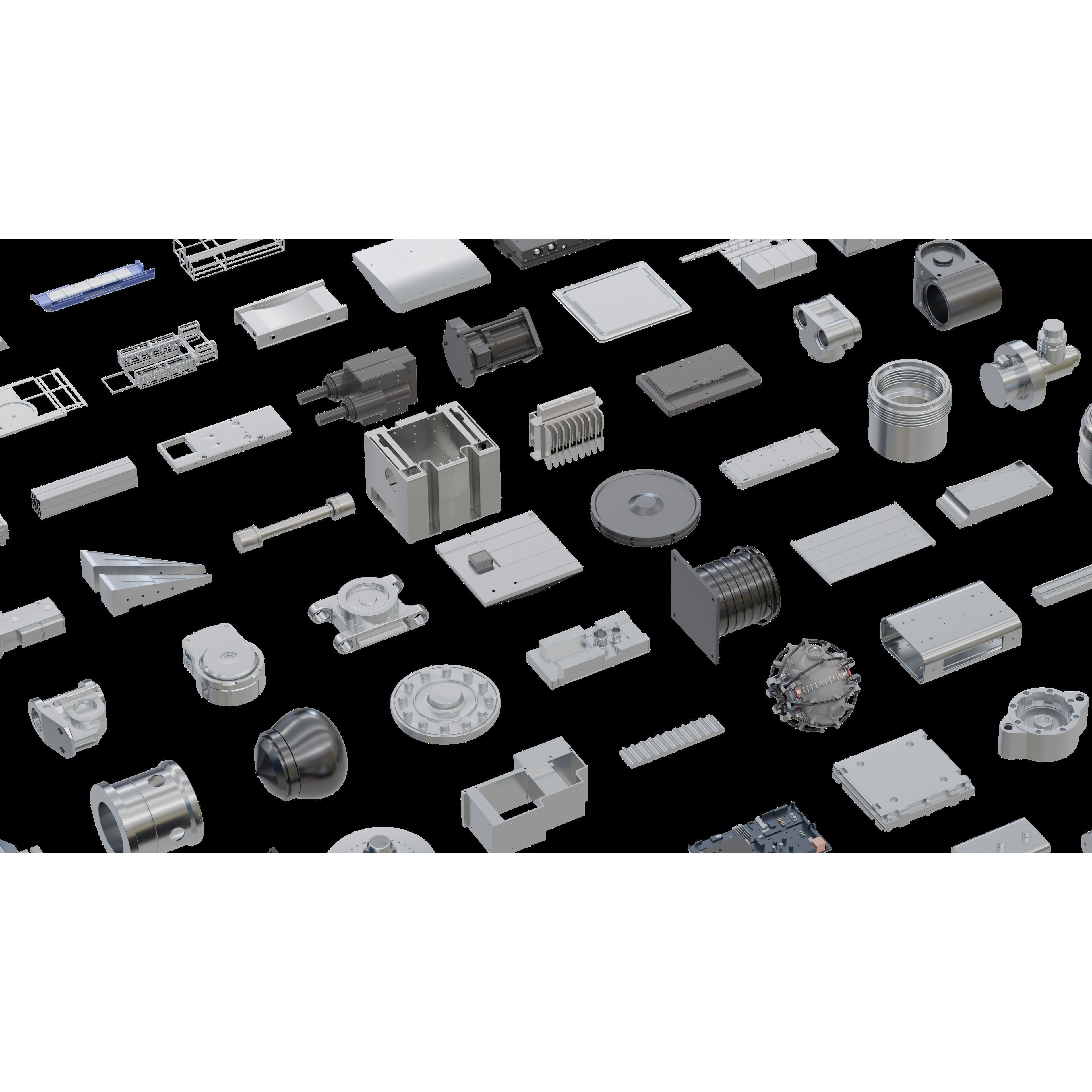 SCIFI Kitbash - High-Poly 3D Model - View 17