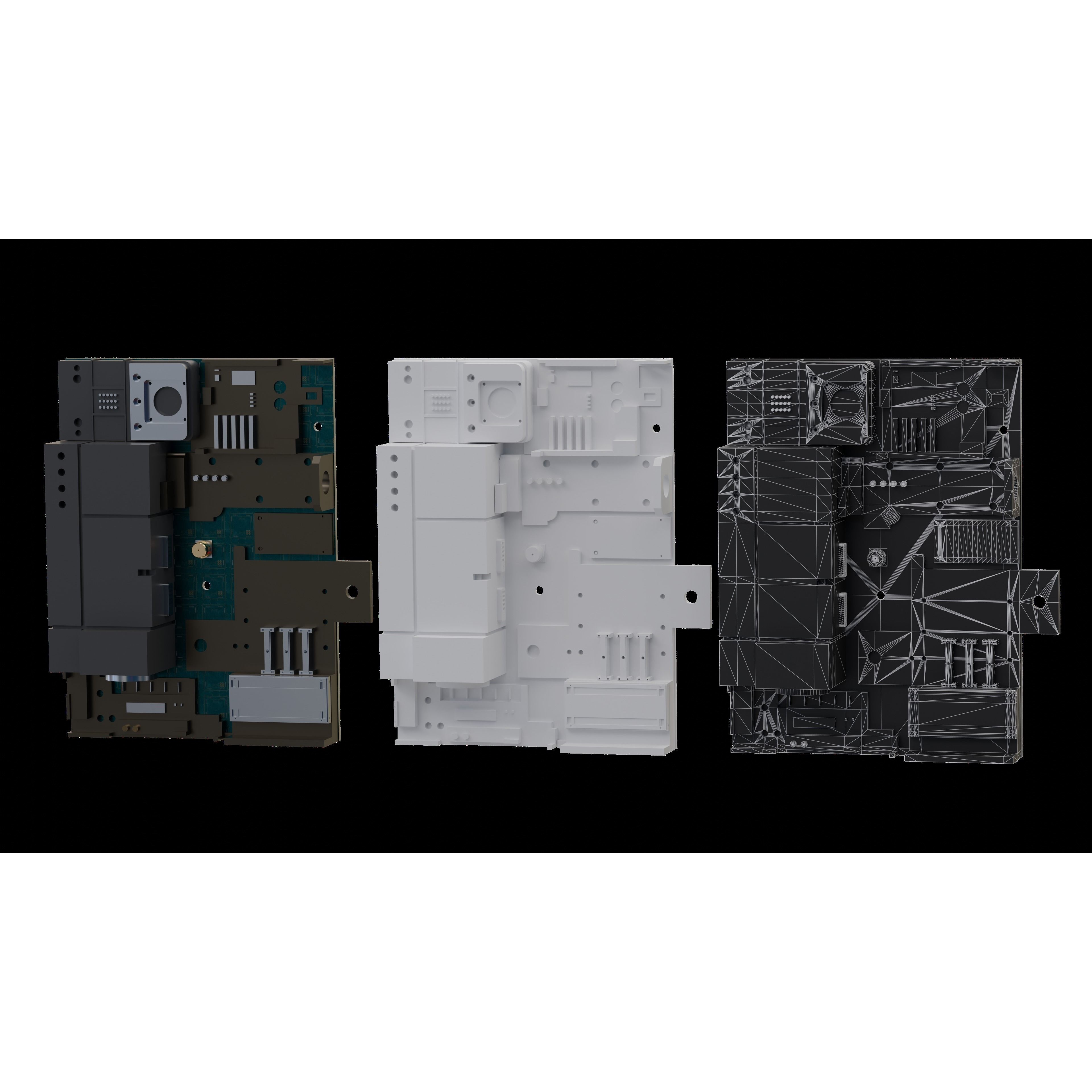 SCIFI Kitbash - High-Poly 3D Model - View 27