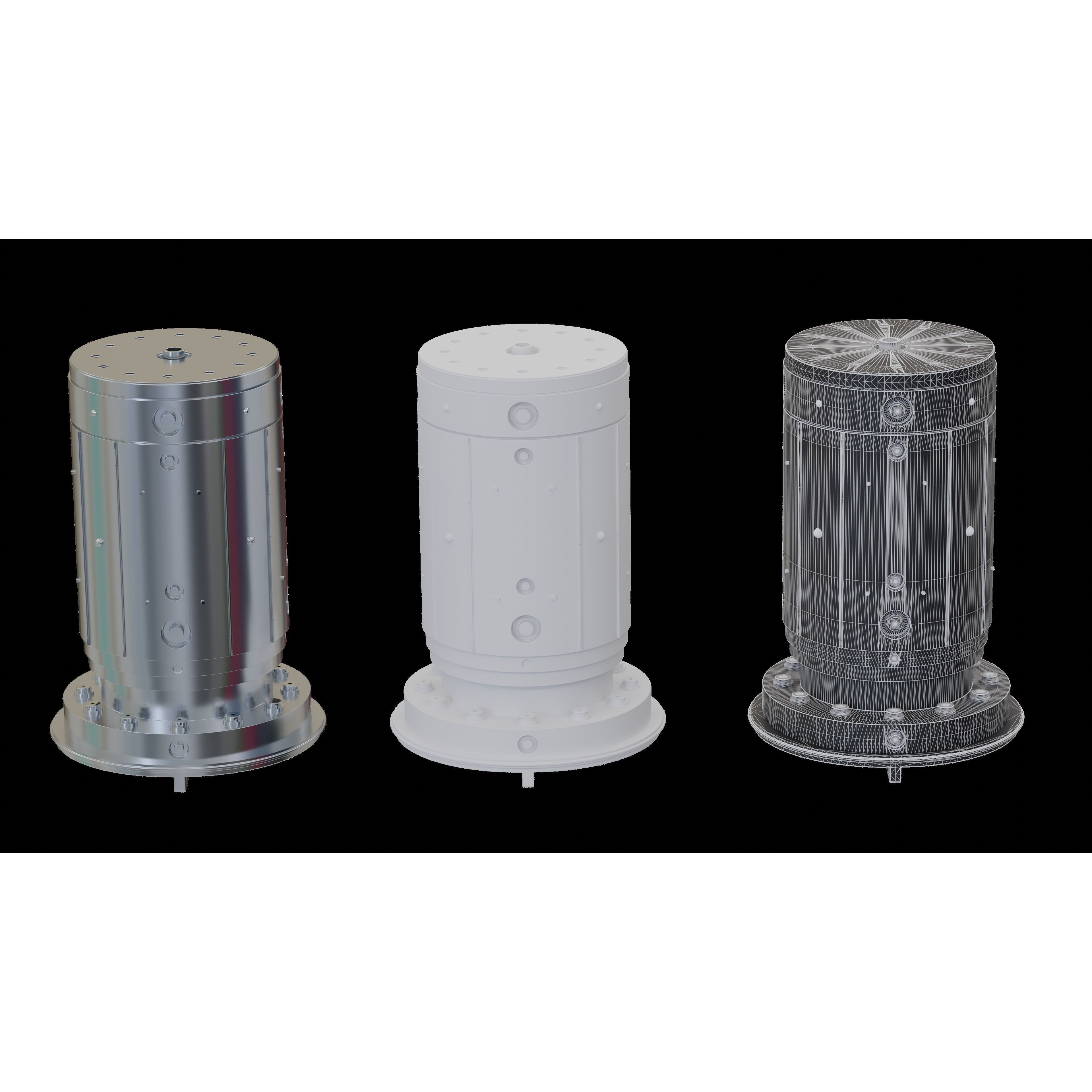 SCIFI Kitbash - High-Poly 3D Model - View 29