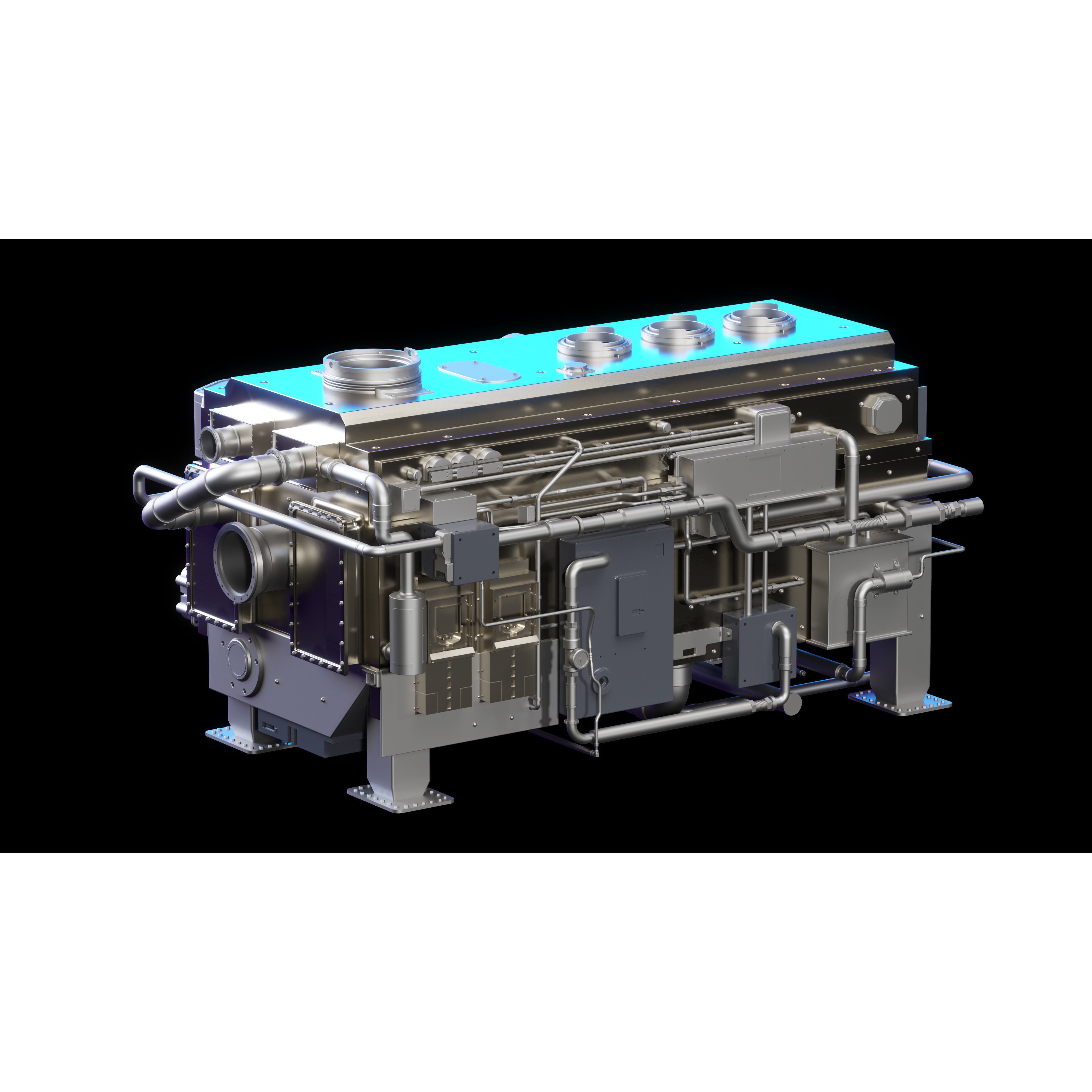 SCIFI Kitbash - High-Poly 3D Model - View 34