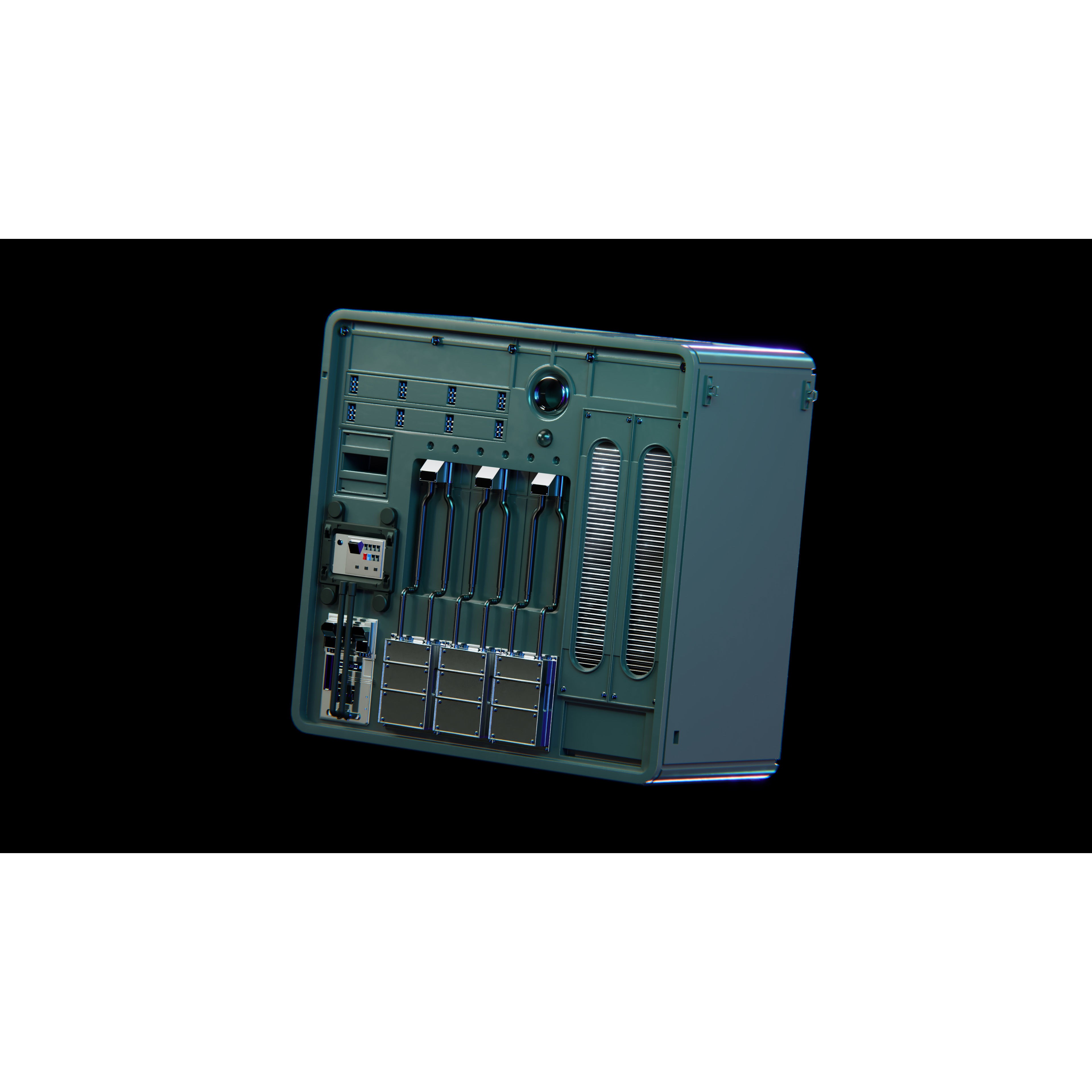 SCIFI Kitbash - High-Poly 3D Model - View 45