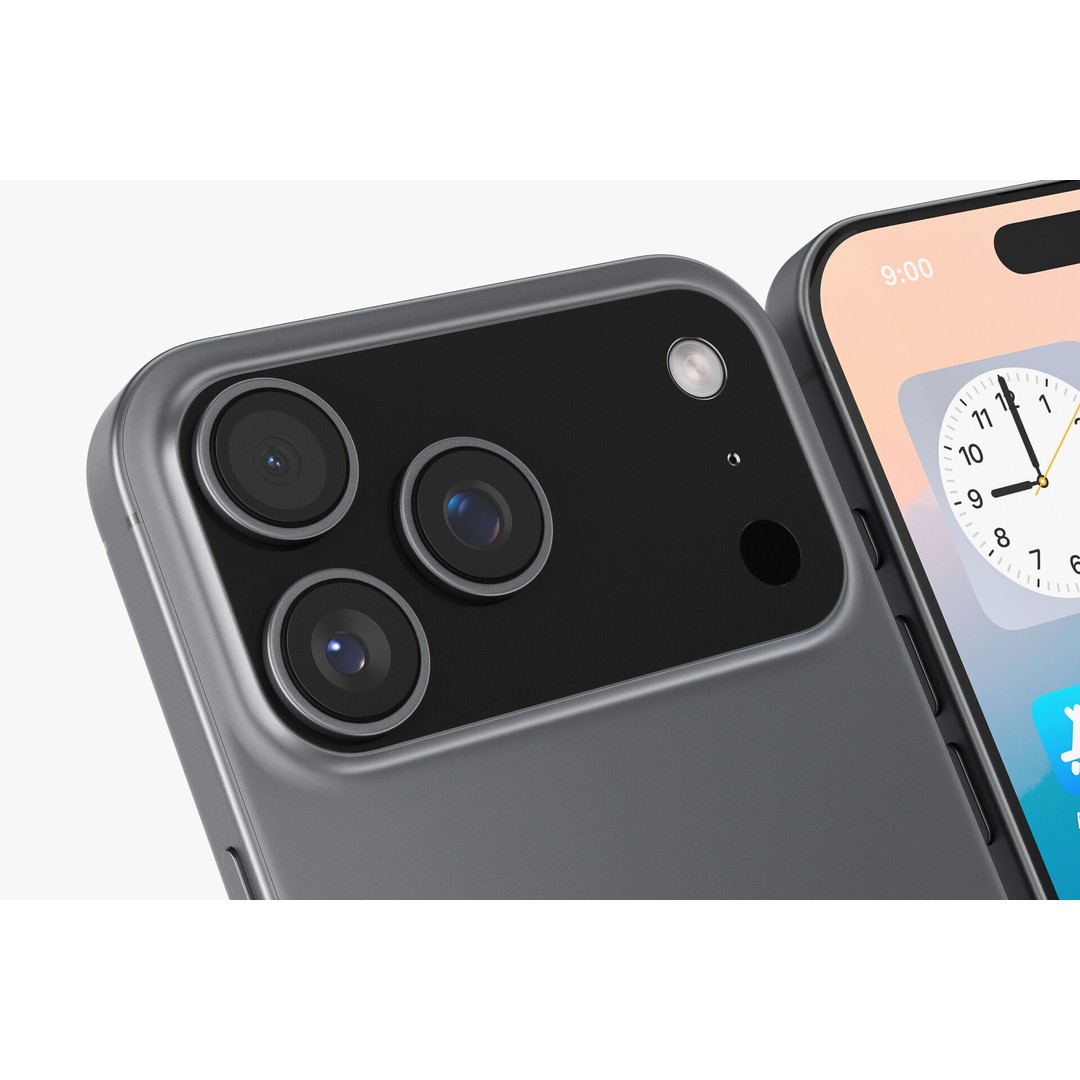 Apple iPhone 17 3D Model – Realistic PBR Asset, Multiple Formats - View 22