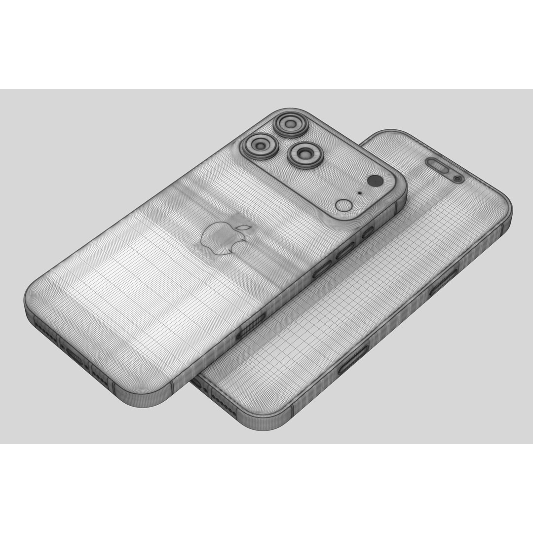 Apple iPhone 17 3D Model – Realistic PBR Asset, Multiple Formats - View 27