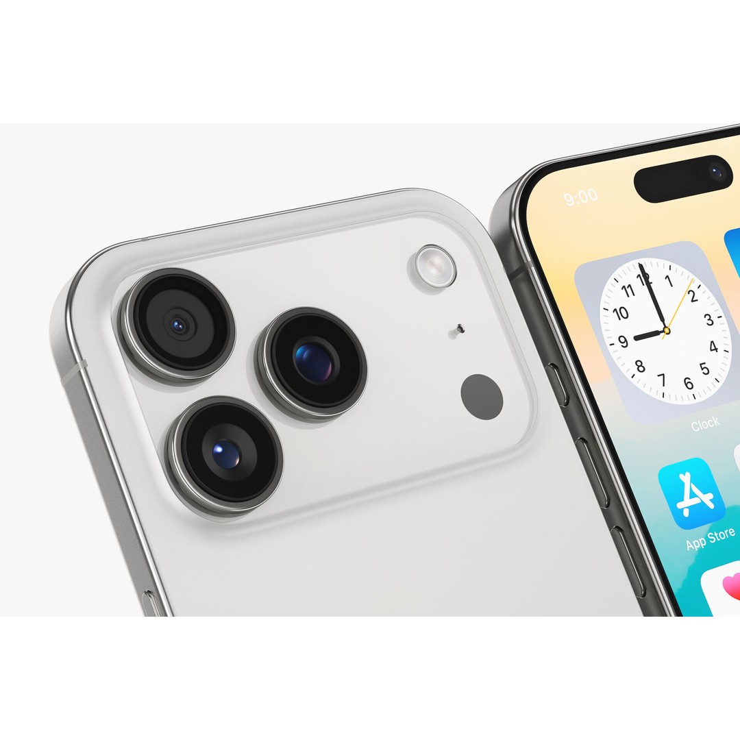 Apple iPhone 17 3D Model – Realistic PBR Asset, Multiple Formats - View 29