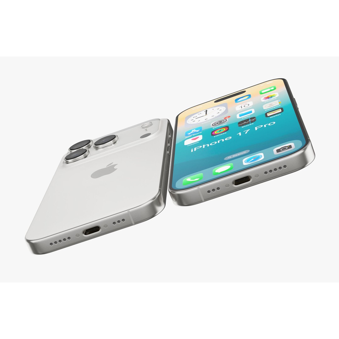 Apple iPhone 17 3D Model – Realistic PBR Asset, Multiple Formats - View 31