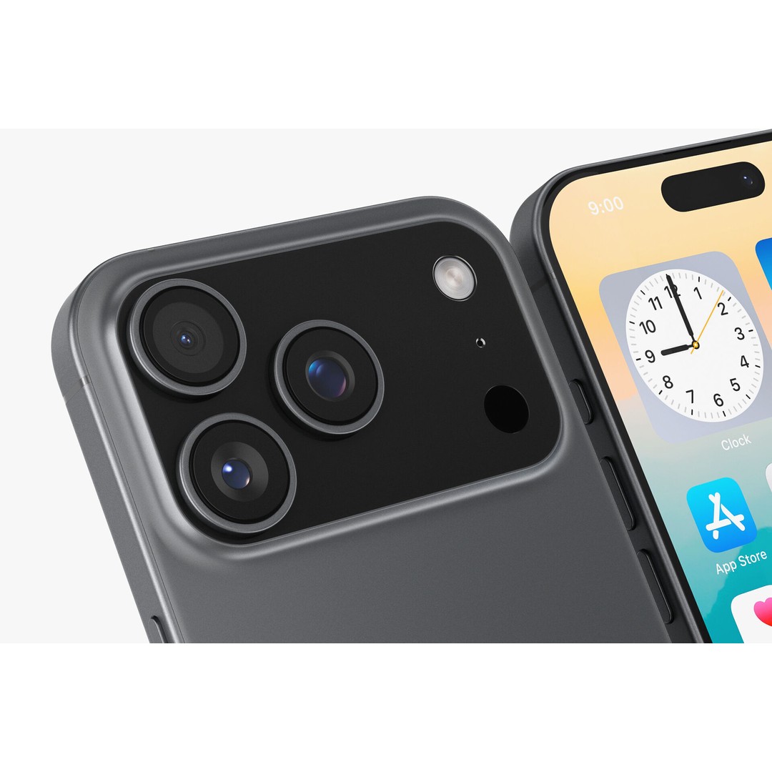 Apple iPhone 17 3D Model – Realistic PBR Asset, Multiple Formats - View 49