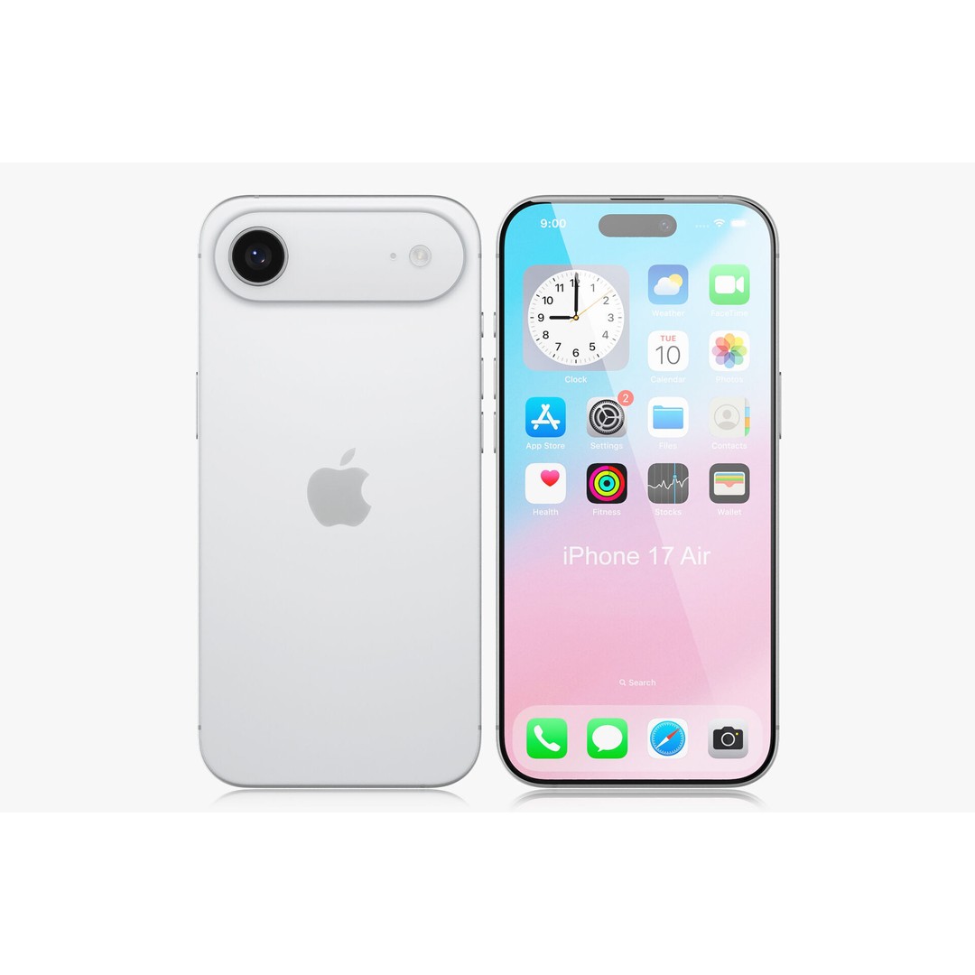 Apple iPhone 17 3D Model – Realistic PBR Asset, Multiple Formats - View 53