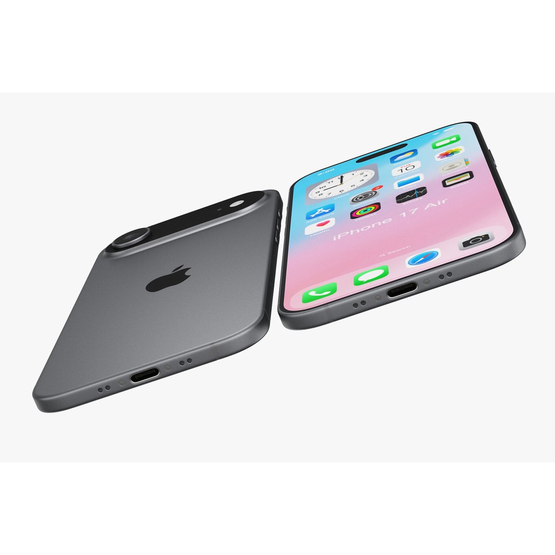 Apple iPhone 17 3D Model – Realistic PBR Asset, Multiple Formats - View 63