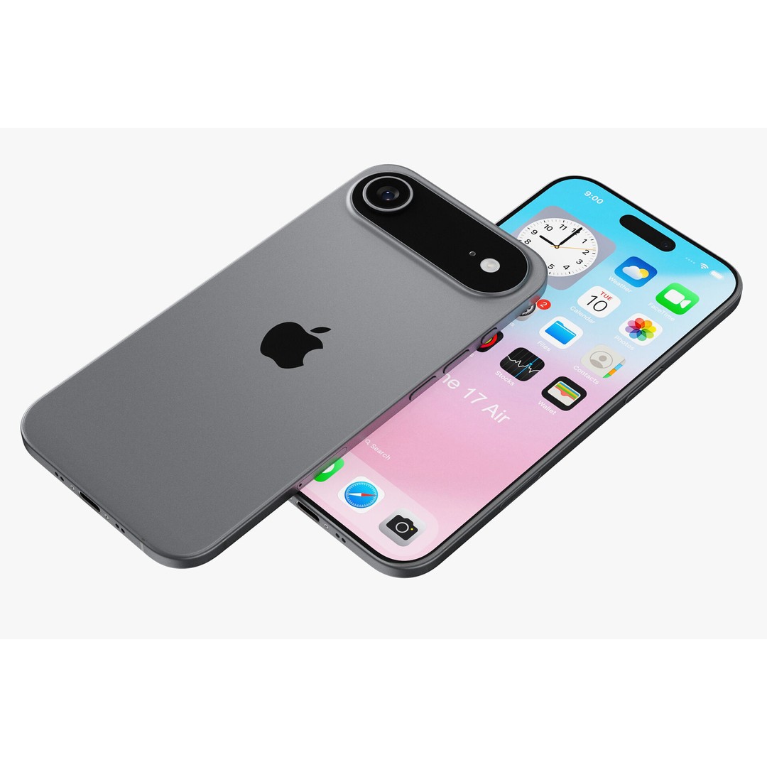 Apple iPhone 17 3D Model – Realistic PBR Asset, Multiple Formats - View 65
