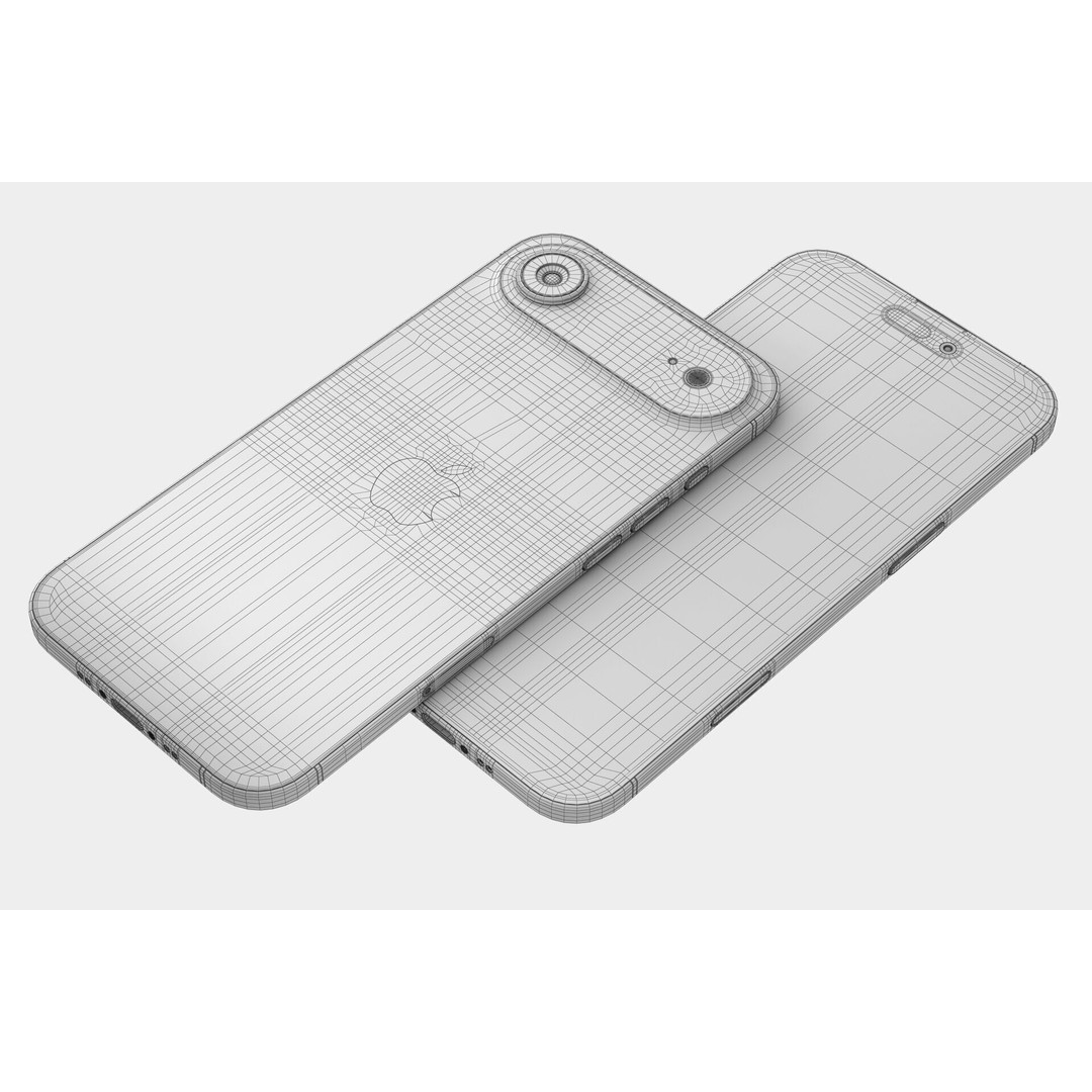 Apple iPhone 17 3D Model – Realistic PBR Asset, Multiple Formats - View 67