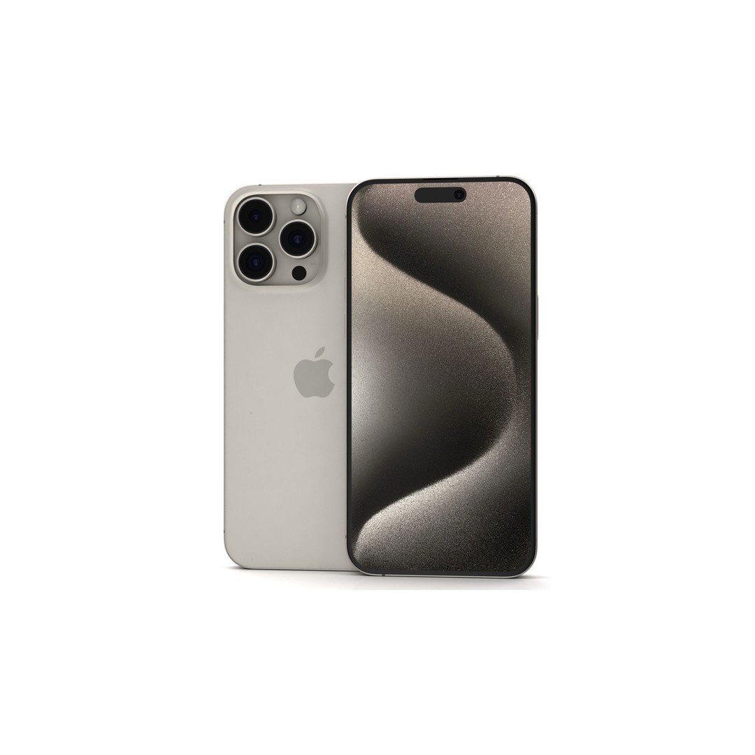 Apple iPhone 15 Pro Max 3D Model – High Poly Game Asset, FBX, OBJ, Blender - View 22